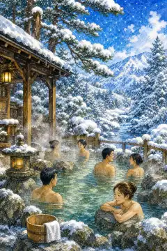 雪见温泉（温泉文化）