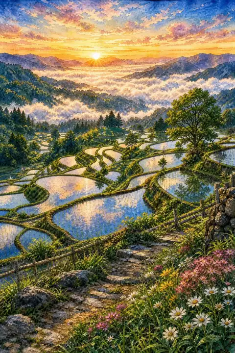 Hoshitoge Rice Terraces