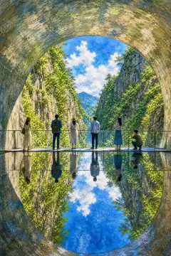 清津峡谷隧道