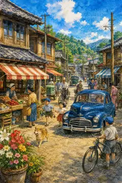 豊後高田の昭和の町