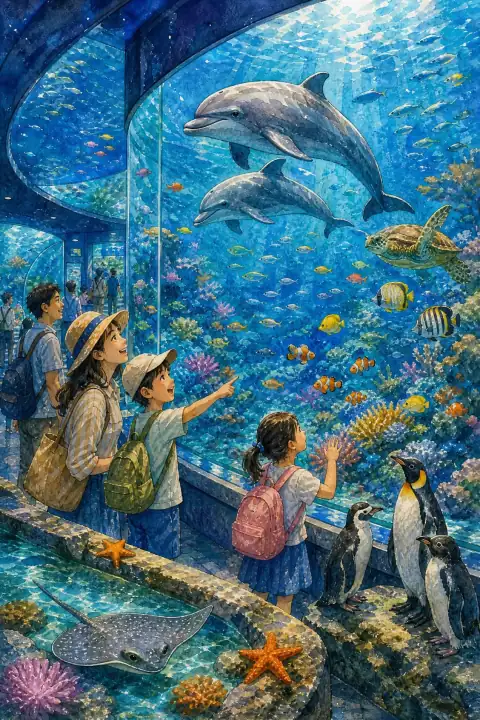 大分マリーンパレス水族館「うみたまご」