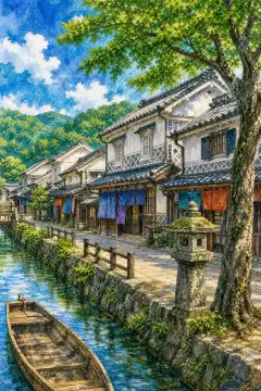 勝山町並み保存地区