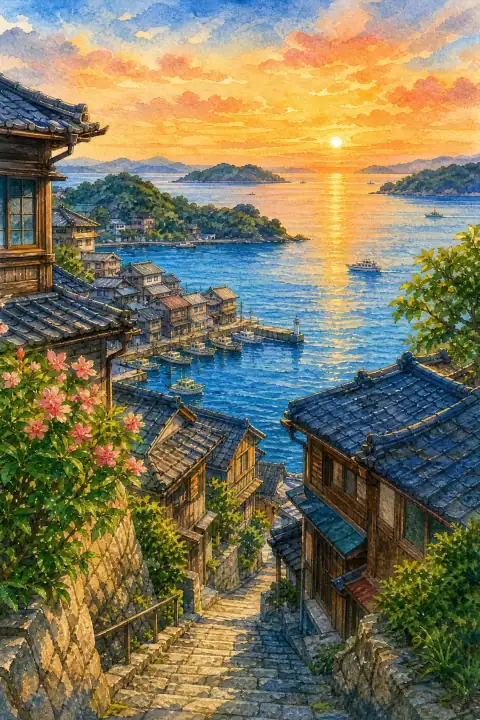 牛窗街景（潮町唐琴通）