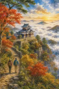 備中松山城