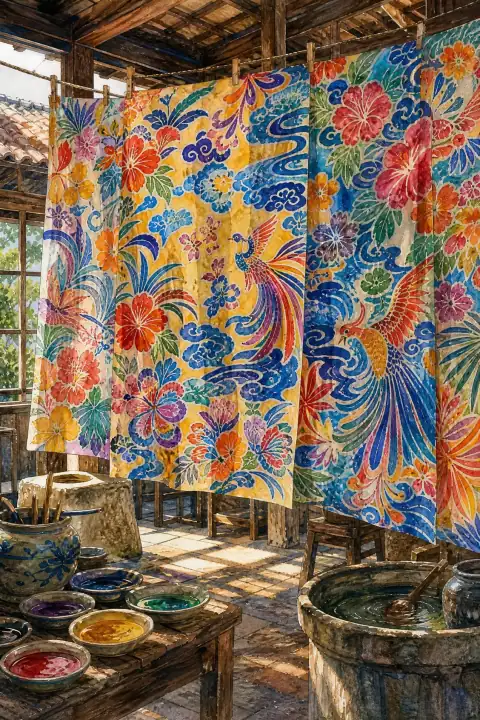 Bingata (Ryukyuan dyeing)