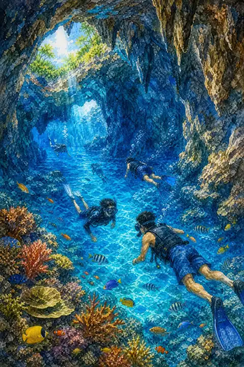 Blue Cave (Ao no Dokutsu)