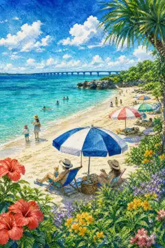 与那覇前浜ビーチ