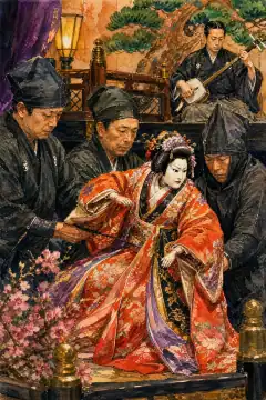 Bunraku (Japanese puppet theatre)