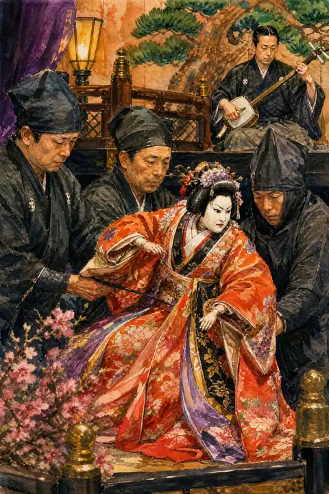 Bunraku (Japanese puppet theatre)