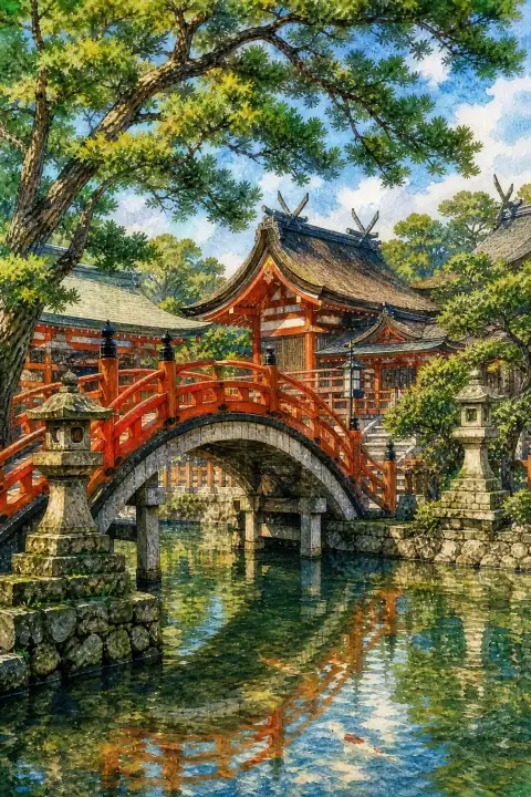 Sumiyoshi Taisha (Sumiyoshi Grand Shrine)