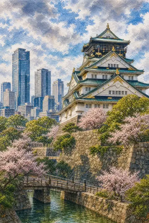 大阪城