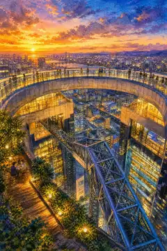 梅田スカイビル 空中庭園展望台
