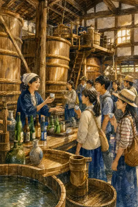 佐贺酒窖巡游