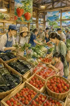 Tour of Local Supermarkets and Farm Stands