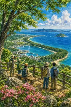 鏡山展望台