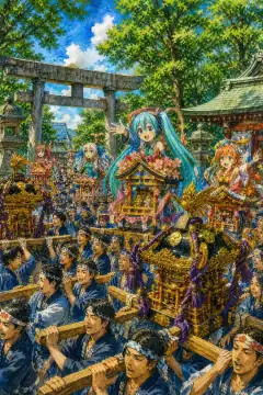 Haji Festival at Washinomiya Shrine