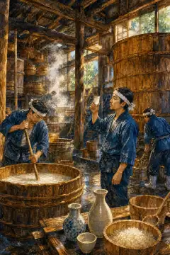 Sake Brewing in Saitama