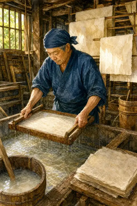 和紙作り