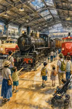 Railway Culture (The Railway Museum, Saitama)