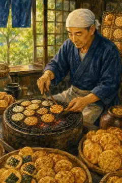 Soka Senbei (Soka Rice Crackers)