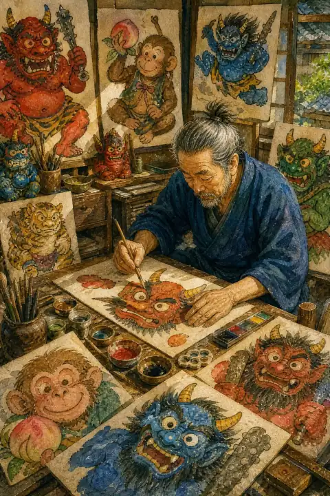 传统工艺（大津绘）
