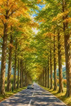 Metasequoia Avenue (Makino)