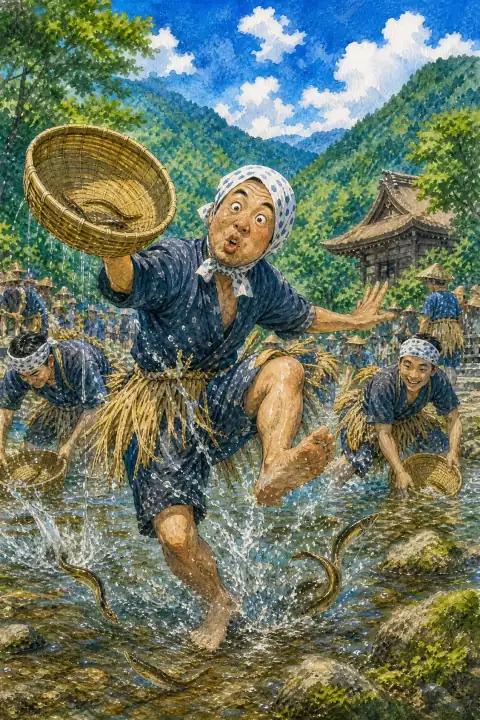 安来节与泥鳅舞