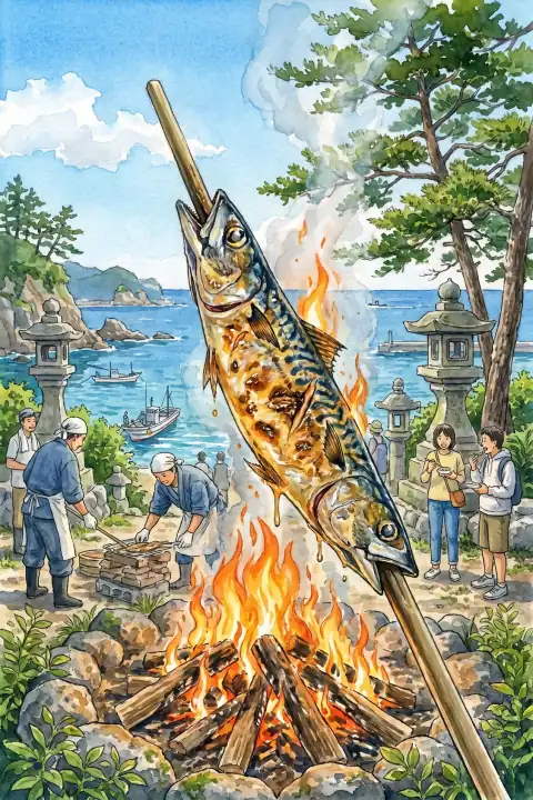焼きサバ