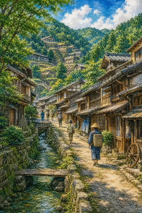 Iwami Ginzan Silver Mine