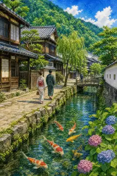 Tsuwano Townscape