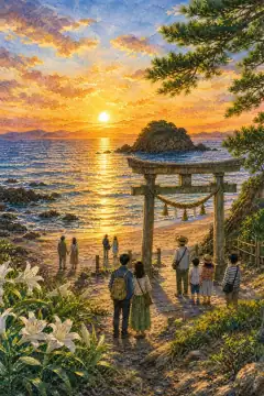 稲佐の浜
