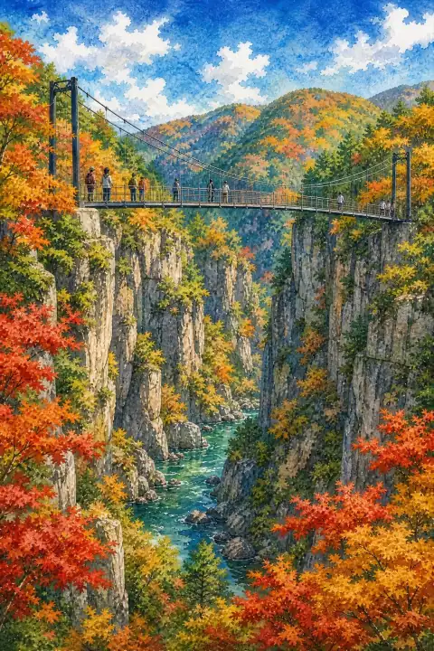 Oni no Shita-furi Gorge