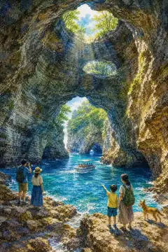 堂ヶ島（天窓洞）