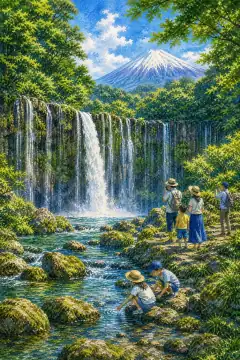 白糸の滝