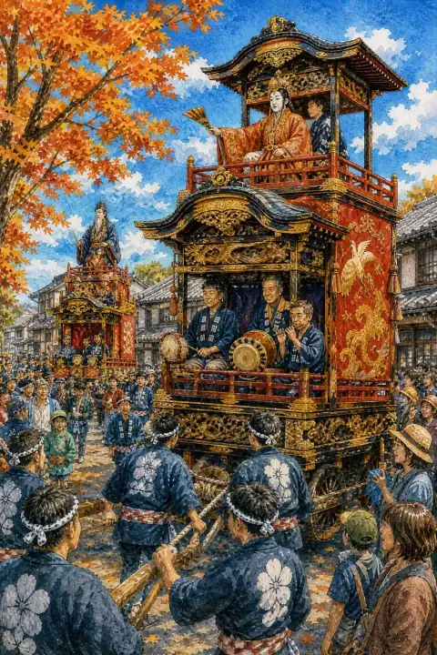 Kanuma Autumn Festival