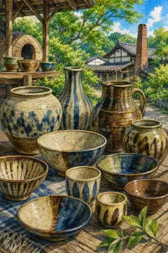 Mashiko pottery