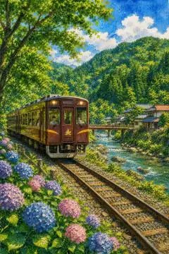 ローカル線の旅（野岩鉄道・わたらせ渓谷鐵道）