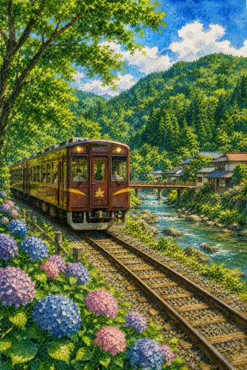 Scenic Local Train Journeys — Yagan Railway & Watarase Keikoku Railway