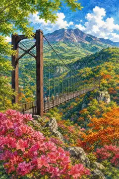 Tsutsuji Suspension Bridge
