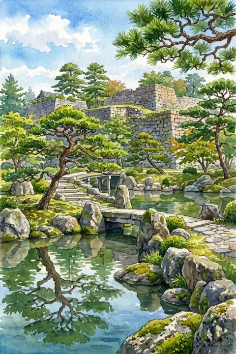 Tokushima Castle Ruins