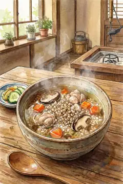 そば米雑炊