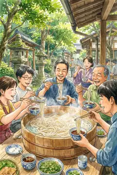 たらいうどん