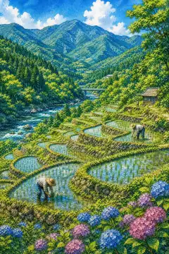 樫原の棚田