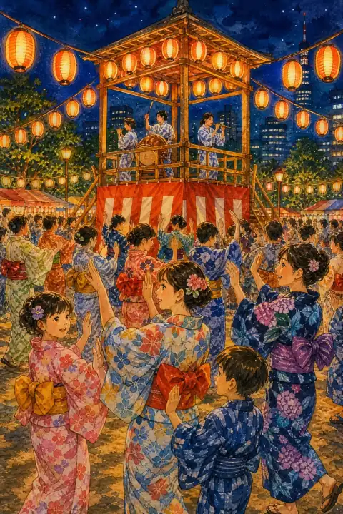 Bon Odori and Summer Festivals
