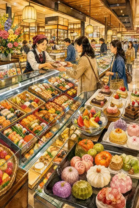 Depachika (department store basement food halls)