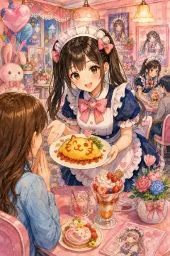 メイドカフェとコンセプトカフェ