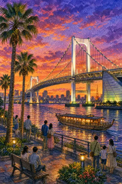 Odaiba Rainbow Bridge
