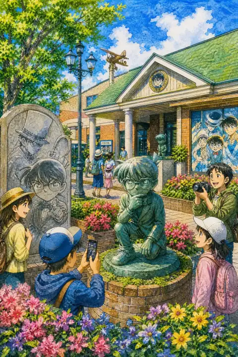 Gosho Aoyama Manga Factory (Gosho Aoyama Furusato-kan)