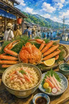 Matsuba Crab (Crab Rice)