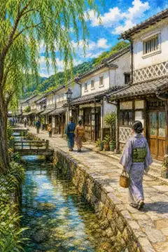 倉吉白壁土蔵群